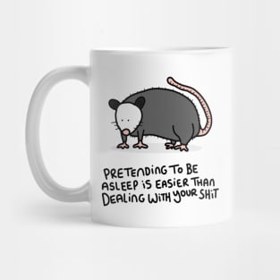 Grumpy Possum Mug